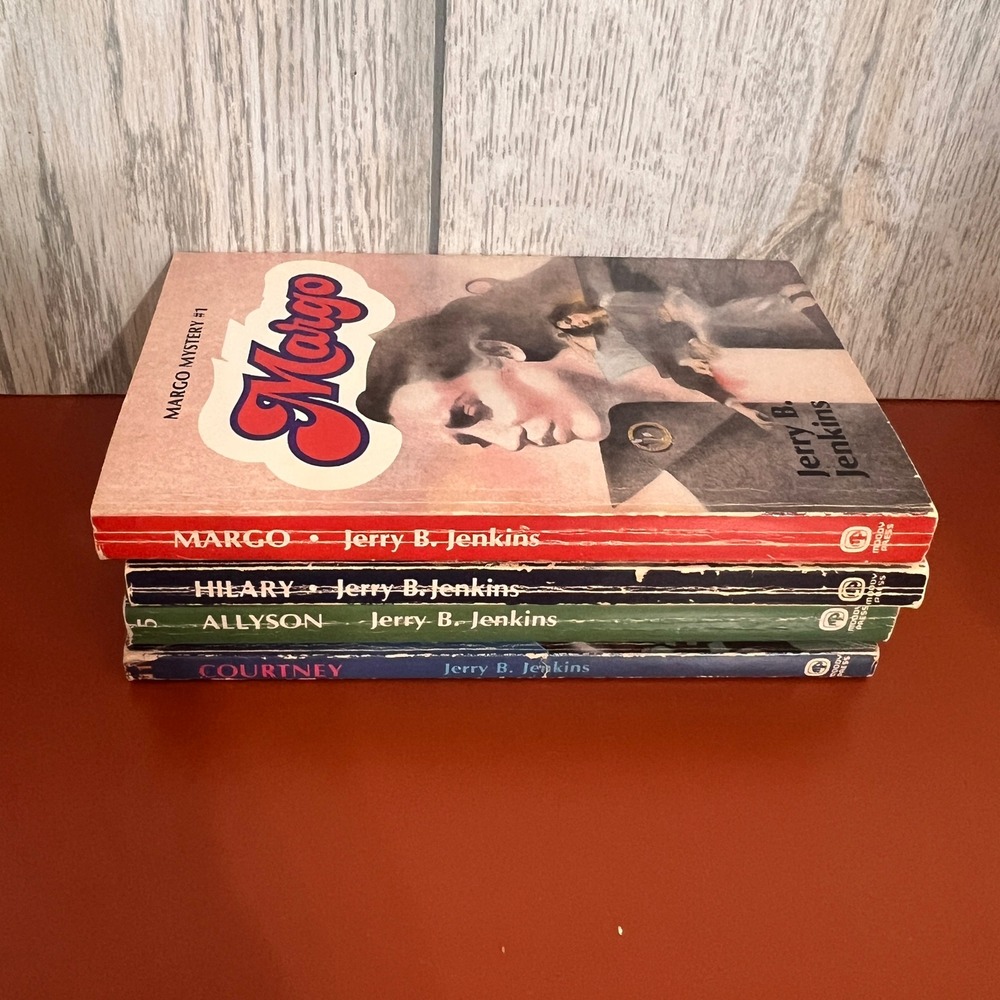 Jerry B Jenkins Margo Mystery Series Book Lot 4 Margo Hilary‎ Allyson Courtney